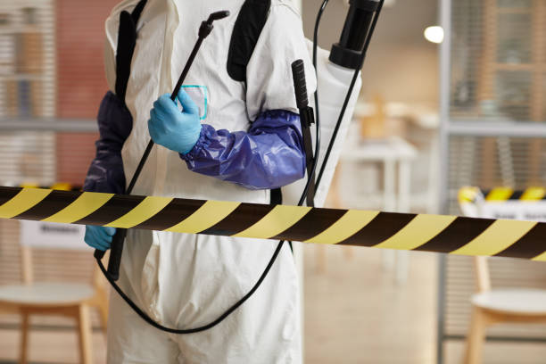 Professional Biohazard Cleanup technician working in Columbia, SC
